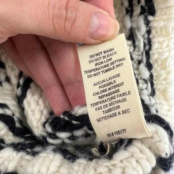 Ulla Johnson Black and White Striped Sweater - Picture 12 of 12